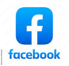 facebook logo. facebook icon. facebook download ilustración de Stock |  Adobe Stock